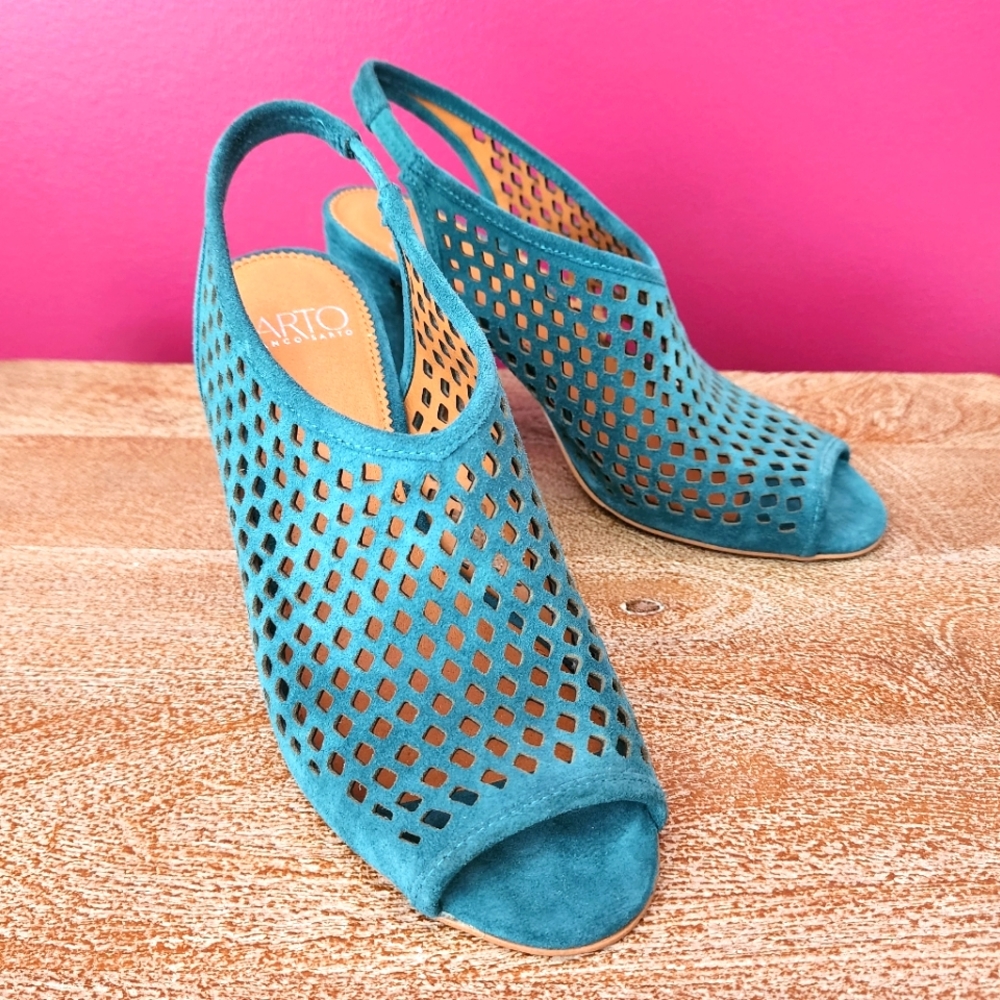 Franco Sarto Osborne Slingback Heels Womens 6.5 NWT